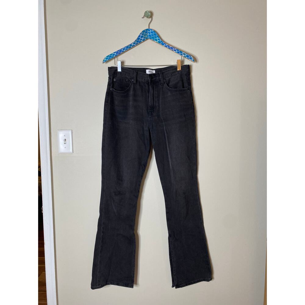 PISTOLA Alexa High Rise Slim Flare Jeans with Slit Dark Sky Size 28 - Picture 10 of 10